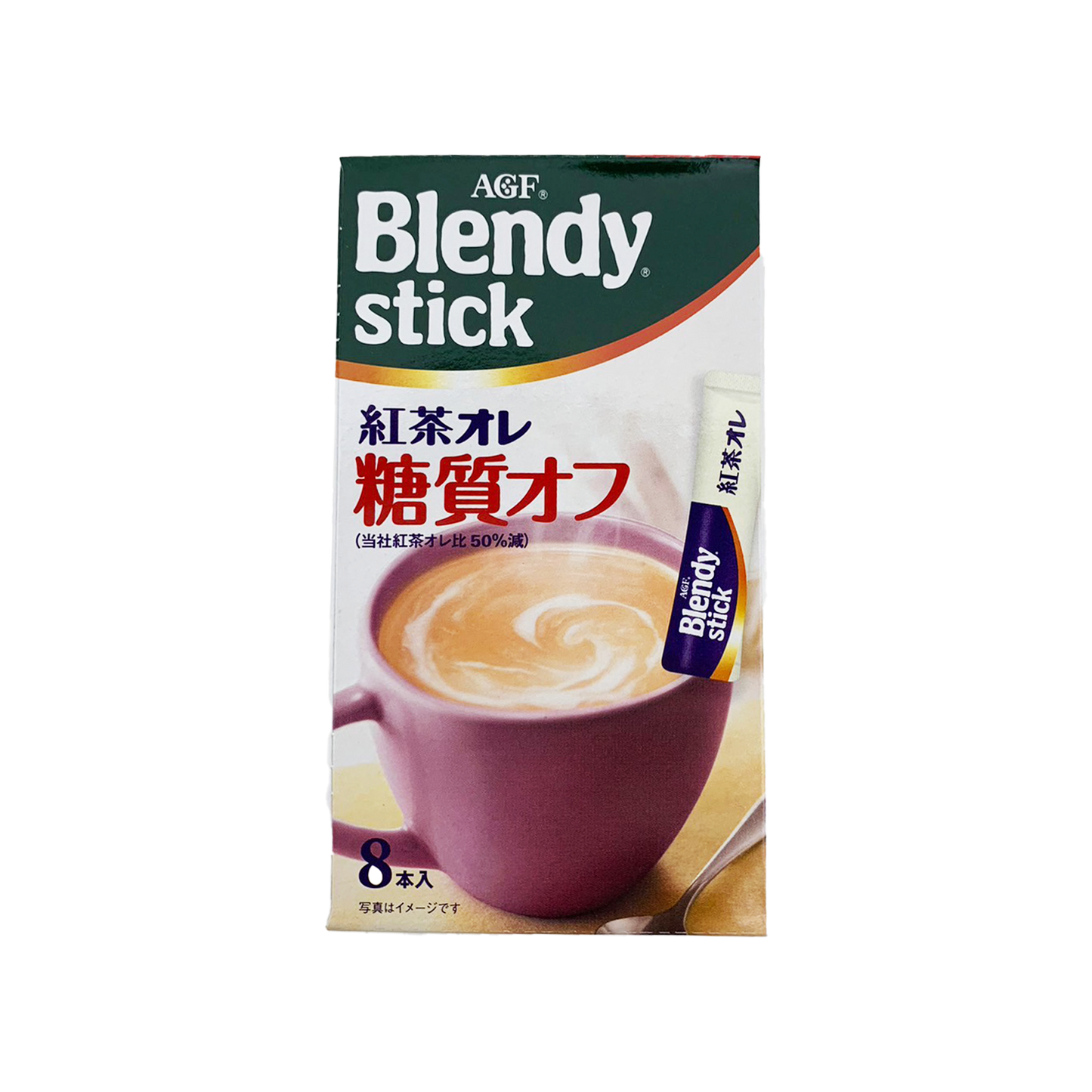 AGF ブレンディ スティック 紅茶オレ 糖質オフ 8本×6箱(48本)